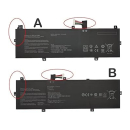 Asus 0B200-02370000 accu 39Wh (11,55V 3400mAh)