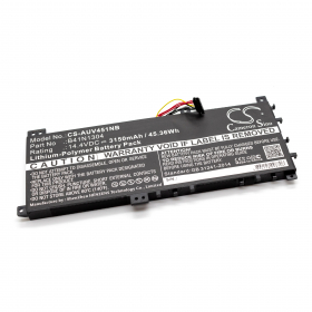 Asus A451LA-WX207H accu 37Wh (14,4V 2600mAh)